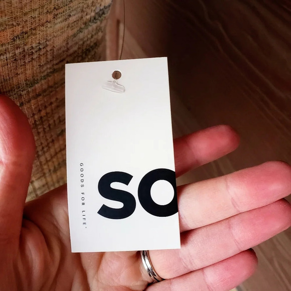 NWT SO Peach Spice Women’s Junior's Short Sleeve Top Size Medium - Picture 7 of 14